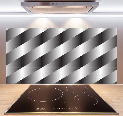 Pannello paraschizzi cucina con motivo a strisce astratte