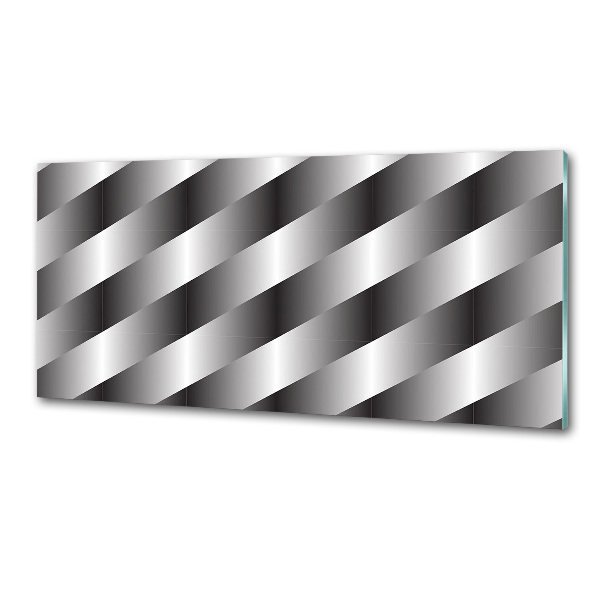 Pannello paraschizzi cucina con motivo a strisce astratte