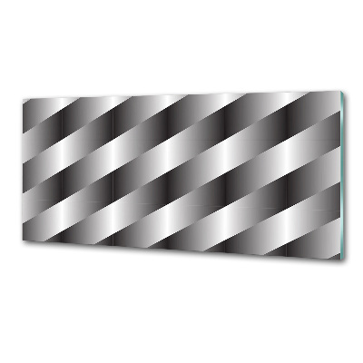 Pannello paraschizzi cucina con motivo a strisce astratte