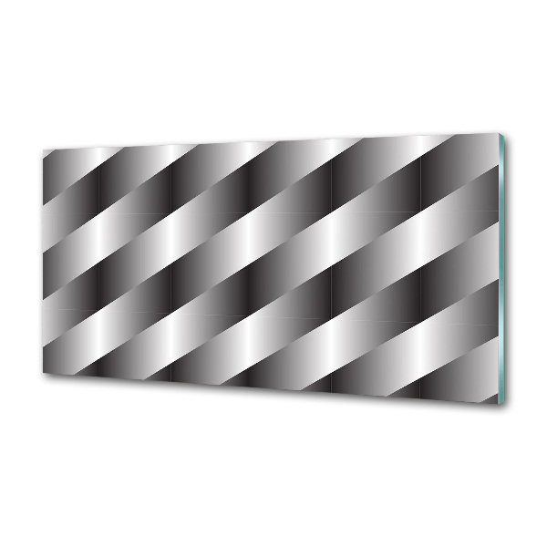 Pannello paraschizzi cucina con motivo a strisce astratte