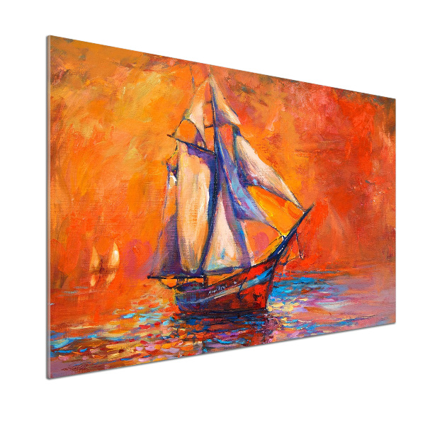 Pannello paraschizzi cucina con motivo Astronave