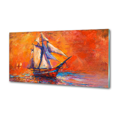 Pannello paraschizzi cucina con motivo Astronave