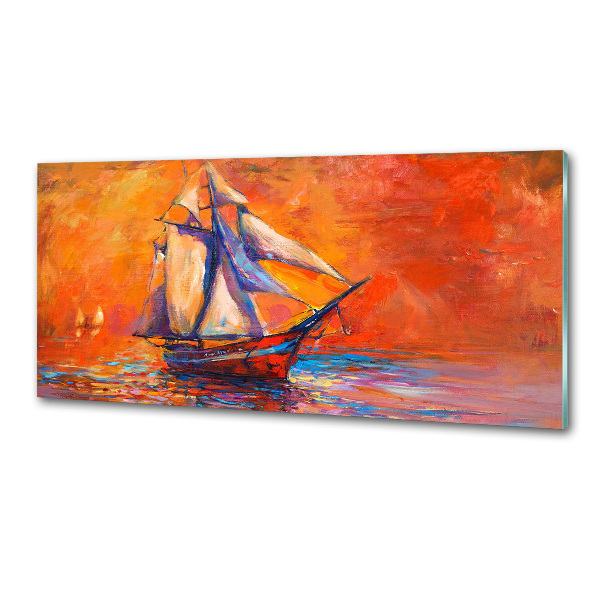 Pannello paraschizzi cucina con motivo Astronave