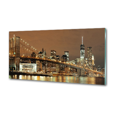 Pannello retrocucina con motivo Manhattan, New York