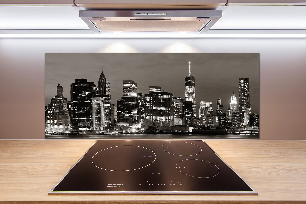 Pannello paraschizzi cucina con stampa raffigurante Manhattan, New York