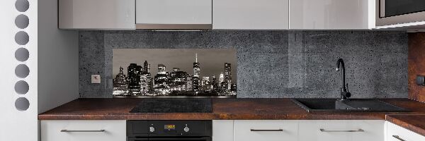 Pannello paraschizzi cucina con stampa raffigurante Manhattan, New York