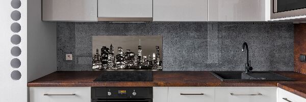 Pannello paraschizzi cucina con stampa raffigurante Manhattan, New York