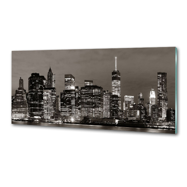 Pannello paraschizzi cucina con stampa raffigurante Manhattan, New York