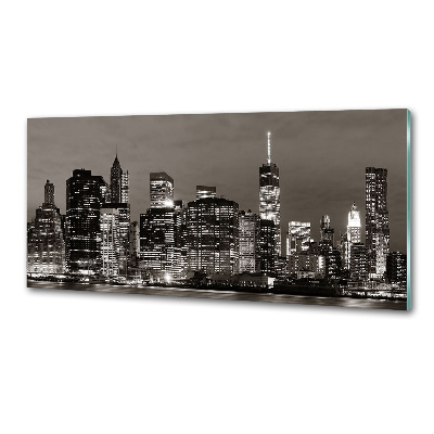 Pannello paraschizzi cucina con stampa raffigurante Manhattan, New York