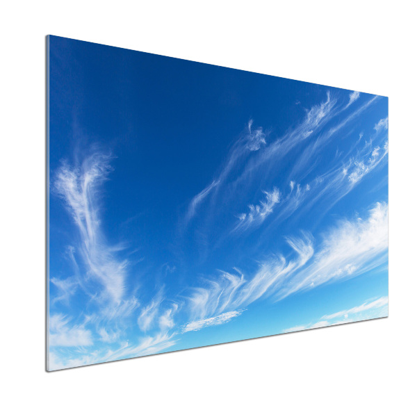 Pannello retrocucina con motivo cielo blu