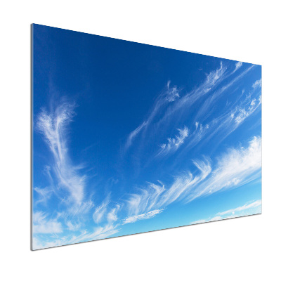 Pannello retrocucina con motivo cielo blu