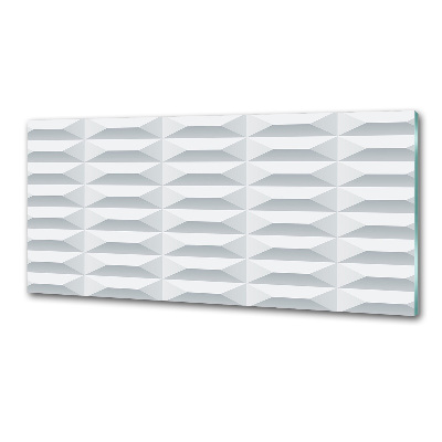 Pannello paraschizzi cucina con motivo a sfondo geometrico