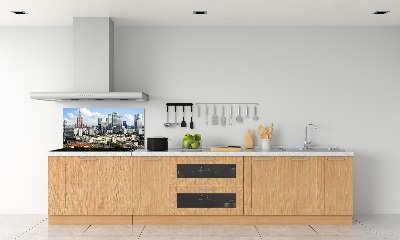 Rivestimento parete cucina con motivo ispirato a Varsavia, Polonia