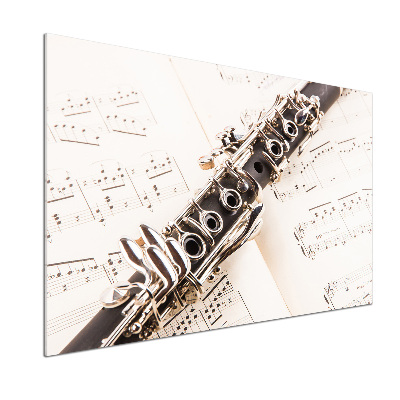 Rivestimento parete cucina con finitura Clarinetto