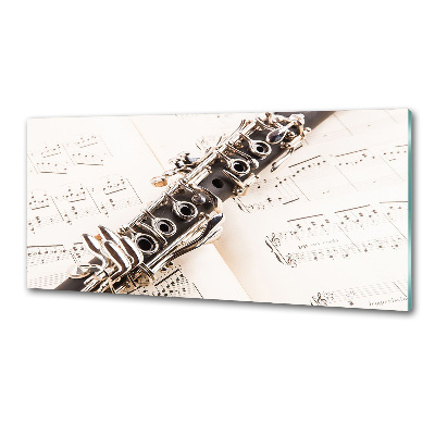 Rivestimento parete cucina con finitura Clarinetto