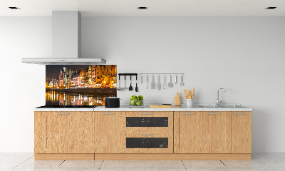 Pannello retrocucina con motivo ispirato a Danzica, Polonia