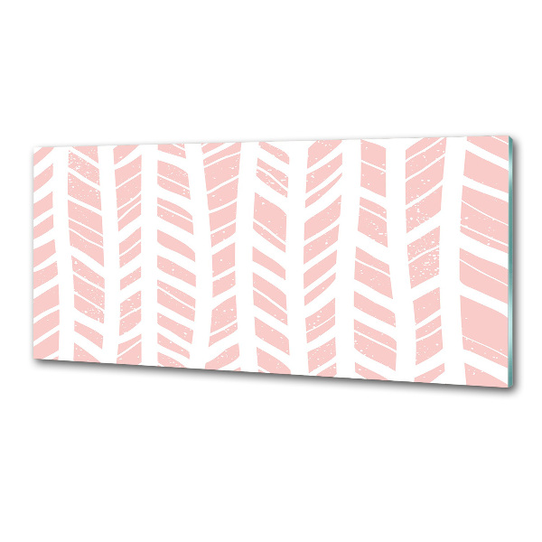 Pannello retrocucina con motivo a spina di pesce