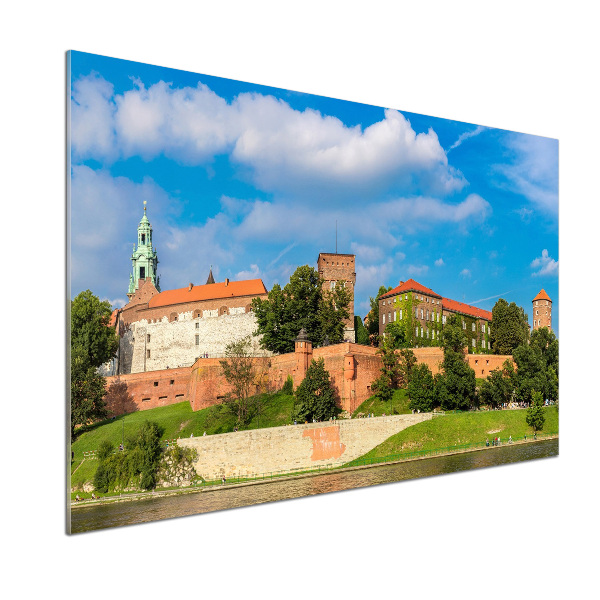 Pannello retrocucina con motivo ispirato a Cracovia, Polonia