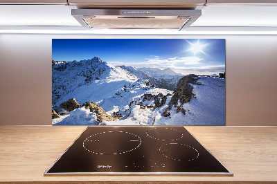 Rivestimento parete cucina in finitura Picco Tatra