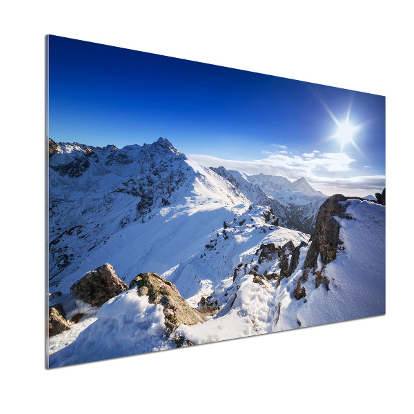 Rivestimento parete cucina in finitura Picco Tatra