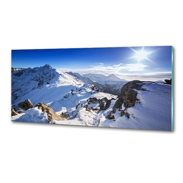 Rivestimento parete cucina in finitura Picco Tatra