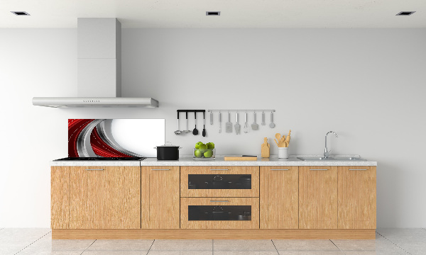 Pannello retrocucina con motivo a onde