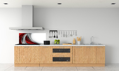 Pannello retrocucina con motivo a onde