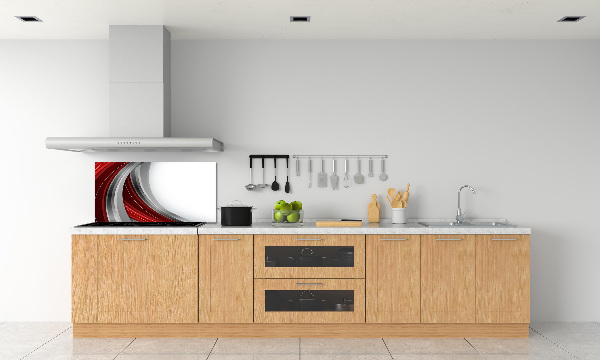 Pannello retrocucina con motivo a onde