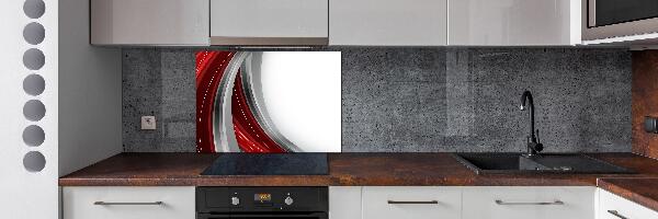 Pannello retrocucina con motivo a onde