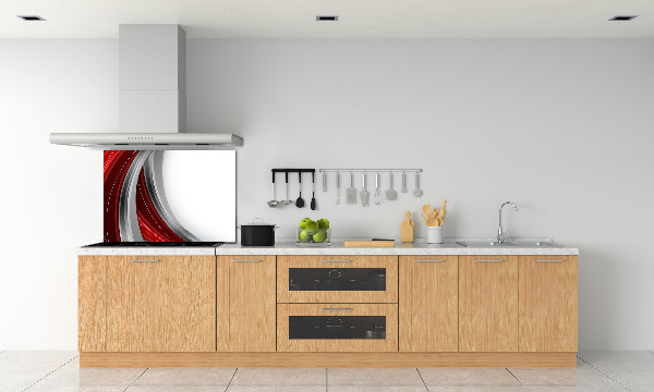 Pannello retrocucina con motivo a onde