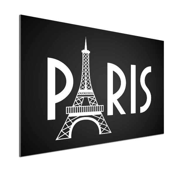 Pannello retrocucina con motivo Parigi
