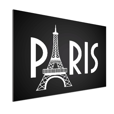 Pannello retrocucina con motivo Parigi