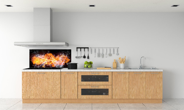 Rivestimento parete cucina resistente al fuoco e all'acqua