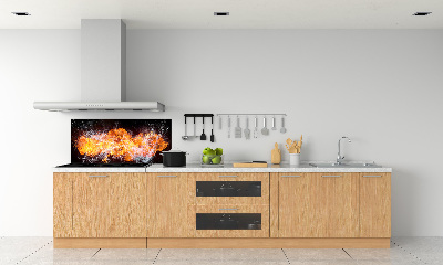 Rivestimento parete cucina resistente al fuoco e all'acqua