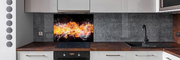 Rivestimento parete cucina resistente al fuoco e all'acqua