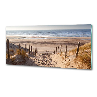 Rivestimento parete cucina con motivo Dune costiere