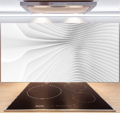 Pannello paraschizzi cucina con motivo a linee astratte