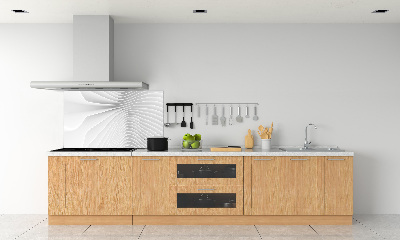 Pannello paraschizzi cucina con motivo a linee astratte