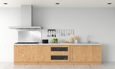 Rivestimento parete cucina con motivo a linee astratte