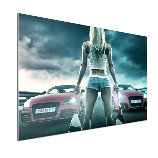 Pannello paraschizzi cucina con tema 