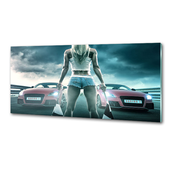 Pannello paraschizzi cucina con tema 