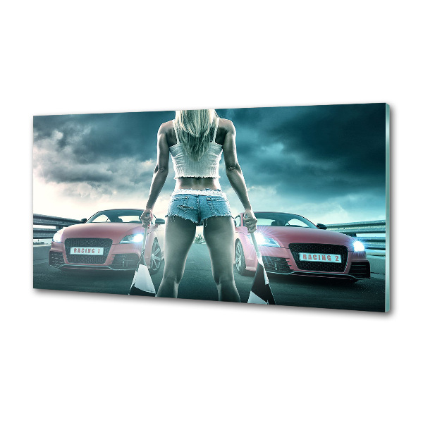 Pannello paraschizzi cucina con tema 