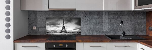 Pannello retrocucina con stampa della Torre Eiffel di Parigi