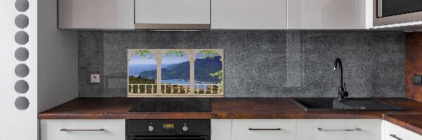Pannello retrocucina con motivo Vista della baia
