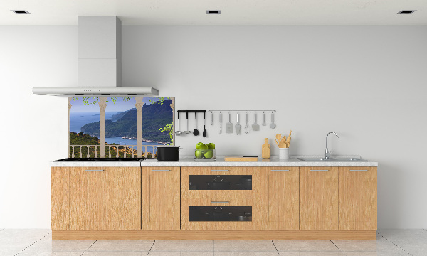 Pannello retrocucina con motivo Vista della baia
