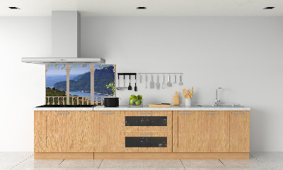Pannello retrocucina con motivo Vista della baia