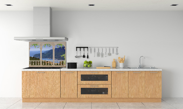 Pannello retrocucina con motivo Vista della baia