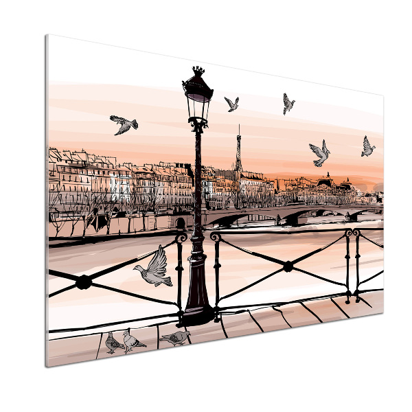 Pannello retrocucina con il motivo 