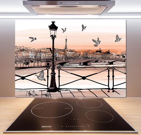 Pannello retrocucina con il motivo 