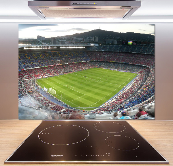 Pannello paraschizzi cucina con stampa raffigurante lo Stadio di Barcellona